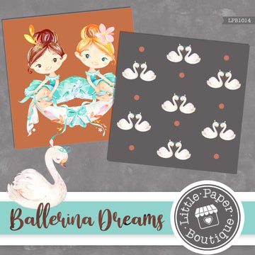 Ballerina Dreams Digital Paper LPB1014A