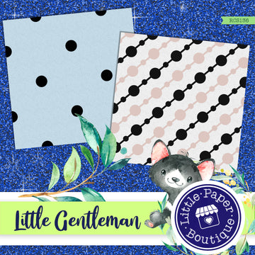 Little Gentleman Digital Paper RCS136B