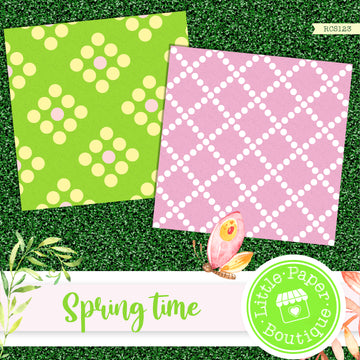 Spring Time Digital Paper RCS123B