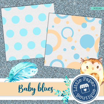 Baby Blues Digital Paper RCS126B