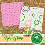 Spring Time Digital Paper RCS137B