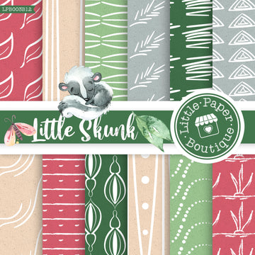 Little Skunk Digital Paper LPB003B12