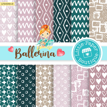 Ballerina Digital Paper LPB003B18