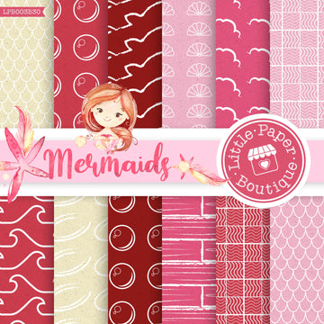 Mermaid Digital Paper LPB003B30