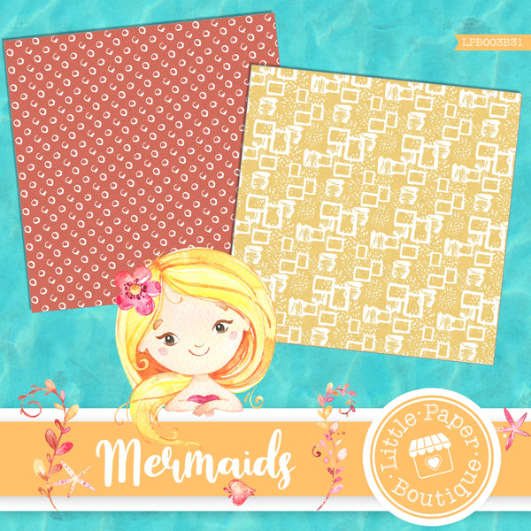 Mermaid Digital Paper LPB003B31