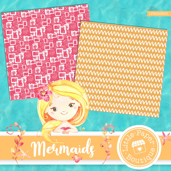 Mermaid Digital Paper LPB003B31