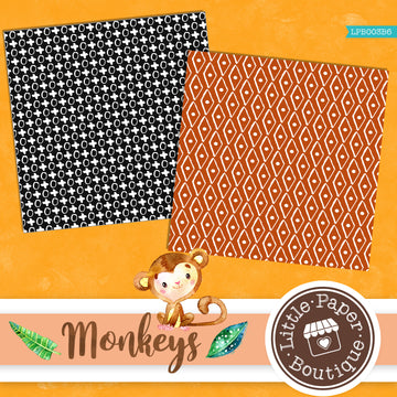 Monkeys Digital Paper LPB003B6