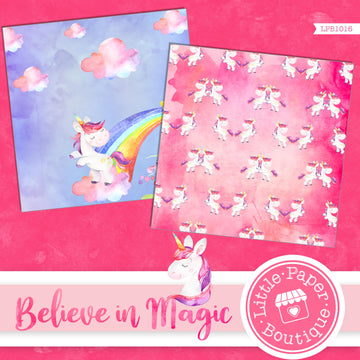 Believe in Magic Digital Paper LPB1016A