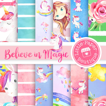 Believe in Magic Digital Paper LPB1016A