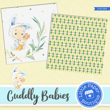 Cuddly Babies Digital Paper LPB1059A