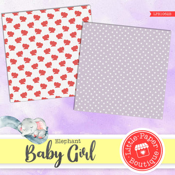 Baby Girl Digital Paper LPB1062B