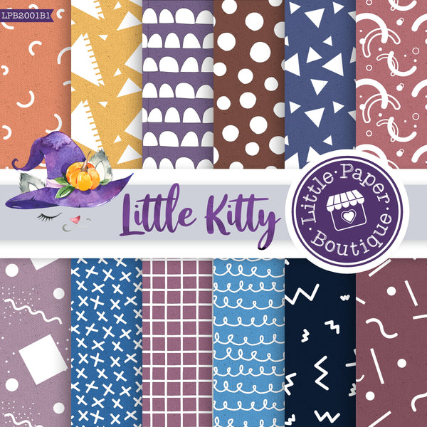 Little Kitty Digital Paper LPB2001B1