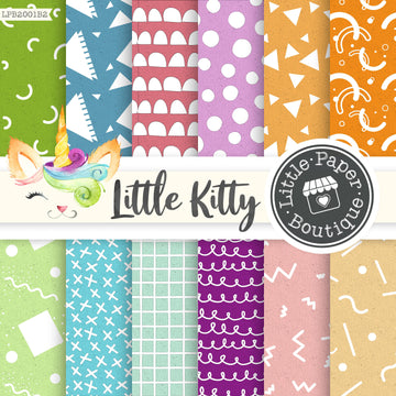 Little Kitty Digital Paper LPB2001B2