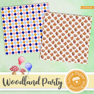 Woodland Party Digital Paper LPB3022B