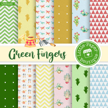 Green Fingers Digital Paper LPB3028B