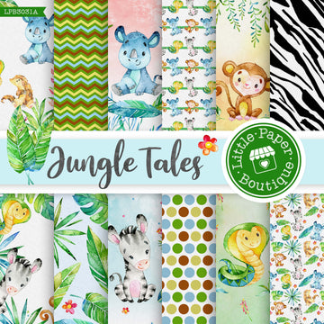 Jungle Tales Digital Paper LPB3031A