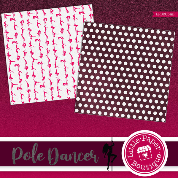 Pole Dancers Digital Paper LPB3034B