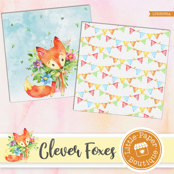 Clever Foxes Digital Paper LPB3036A