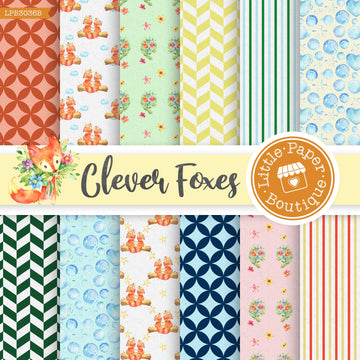 Clever Foxes Digital Paper LPB3036B