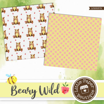 Beary Wild Digital Paper LPB3037B