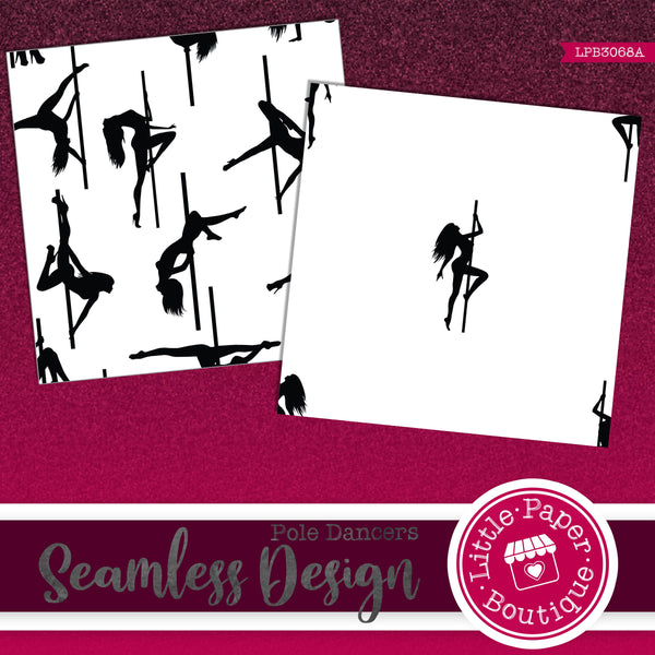 Pole Dancers Seamless Digital Paper LPB3068A