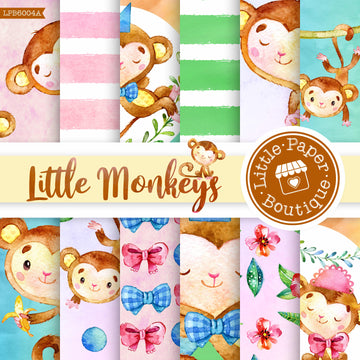 Little Monkeys Digital Paper LPB6004A