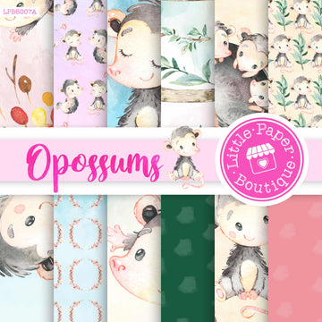 Opossums Digital Paper LPB6007A