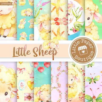 Little Sheep Digital Paper LPB6009A