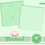 Mermaid Scales Digital Paper PS016R1