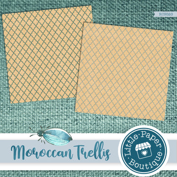 Moroccan Trellis Digital Paper RCS020B