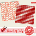 Fourth of July Digital Paper RCS031B