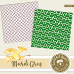 Mardi Gras Digital Paper RCS032B