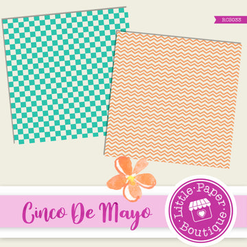 Cinco De Mayo Digital Paper RCS033B