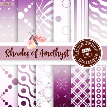 Shades of Amethyst Digital Paper RCS043B