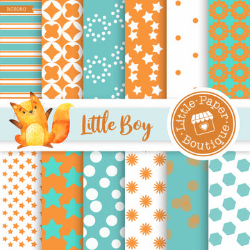 Little Boy Digital Paper RCS050B