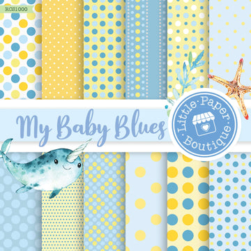 My Baby Blues Digital Paper RCS1000B