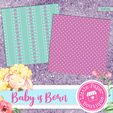 Baby Is Born Digital Paper RCS1001B