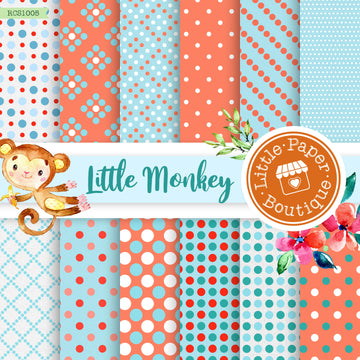 Little Monkey Digital Paper RCS1005B