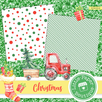 Christmas Digital Paper RCS1019B