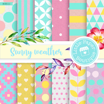 Sunny Weather Digital Paper RCS111B